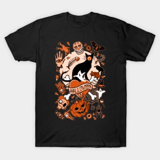 Happy Halloween (orange) T-Shirt